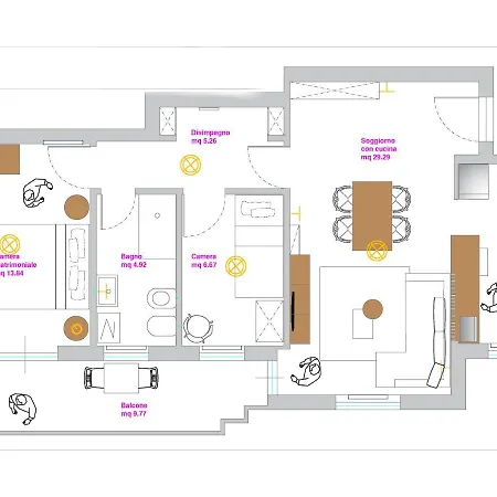 Apartment Desenzanoloft Official Partner Marriott Homes & - Family With Private Box Parking